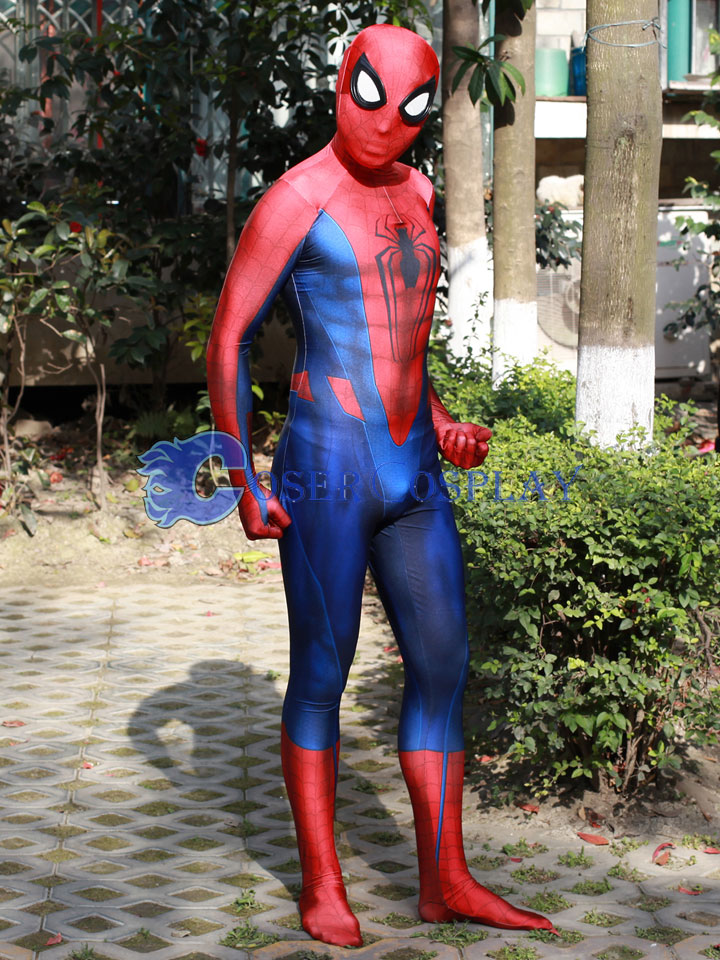 2018 New Design Spiderman Zentai Cosplay Costume